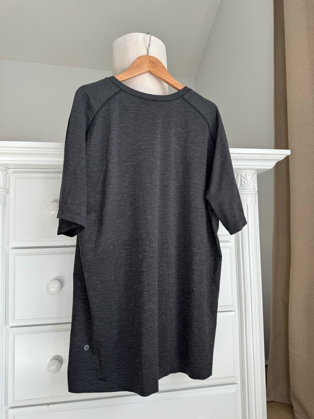 Lululemon Charcoal Gray Athletic T-Shirt